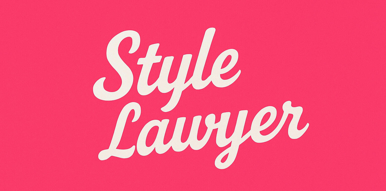 Style Lawyer Style Lawyer in stylized script